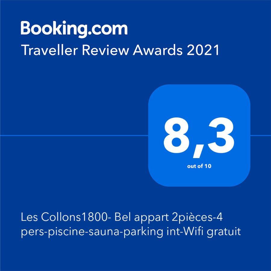 Les Collons1800- Bel Appart 2Pieces-4 Pers-Piscine-Sauna-Parking Int-Wifi Gratuit Vex Eksteriør bilde